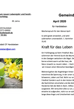 Gemeindebrief-April Hardisleben.2020